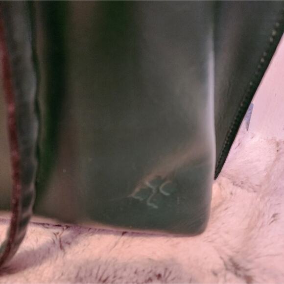 PATRICIA NASH NEW ADELINE TOOLED GREEN PURSE WITH DUST BAG - Picture 5 of 11